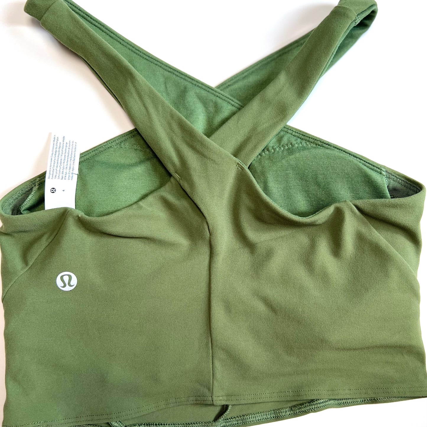 Lululemon Nulu Wrap-Front Longline Bra *Light Support, A/B Cup